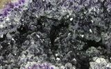 Purple Amethyst Geode - Uruguay #66693-2